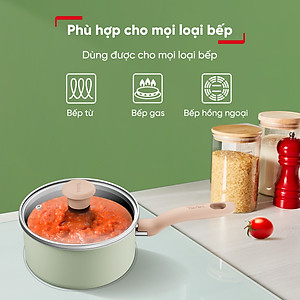 Chảo sâu lòng chống dính đáy từ Tefal So Matcha