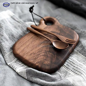 Thớt gỗ óc chó nhập khẩu Mỹ - bày pizza dùng trang trí/ chụp hình (đủ kích cỡ và kiểu dáng)