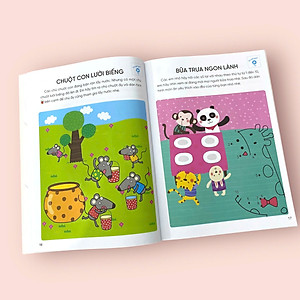 Sách cho bé - Phát Triển IQ - Rèn Luyện Tư Duy Não Bộ - Khả Năng Cảm Nhận Không Gian - Dành cho trẻ 2-4 tuổi