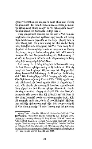 Pháp luật về doanh nghiệp – Các vấn đề pháp lý cơ bản (tái bản lần 1 năm 2024) 