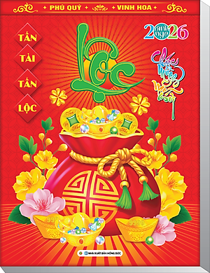 Lịch Tết 2026 - Khánh Lịch Bloc Đại Đặc Biệt 30 x 40cm