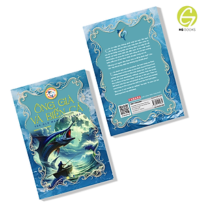 Sách song ngữ Ông Già Và Biển Cả - Tiểu thuyết kinh điển thiếu nhi tặng kèm file nghe & note từ vựng - HG Books
