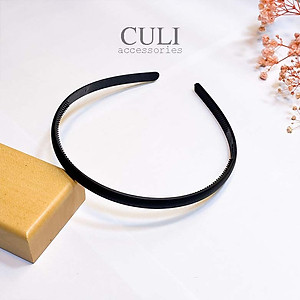 Băng đô cài tóc, Bờm cài tóc bản 1cm nhiều màu xinh xắn cho nữ - Culi accessories