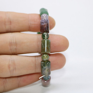 Vòng Tay Đá Mã Não Đốt Trúc - Vòng tay phong thủy - Lắc tay đá phong thủy - Mang lại may mắn