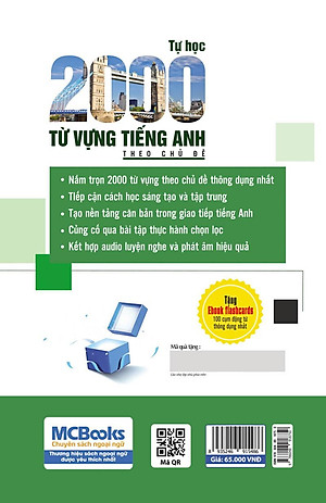 Tự Học 2000 Từ Vựng Tiếng Anh Theo Chủ Đề (Tái Bản)