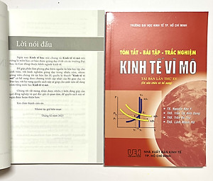 Sách - Combo Kinh Tế Vĩ Mô và Tóm Tắt - Bài Tập - Trắc Nghiệm Kinh Tế Vĩ Mô