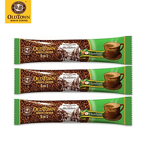 Cà Phê Trắng OldTown Vị Hazelnut Hạt phỉ - OldTown 3 in 1 White Coffee Hazelnut