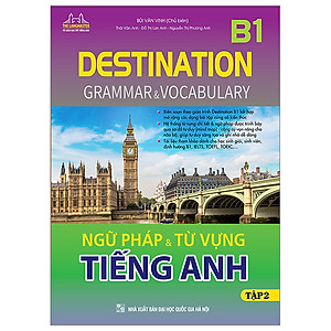 Sách DESTINATION B1 - Ngữ pháp và từ vựng tiếng anh tập 2