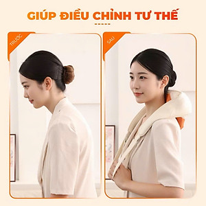 ￼Máy massage cổ vai gáy Y3 Plus chườm ấm hồng ngoại giảm đau nhức thư giãn toàn thân