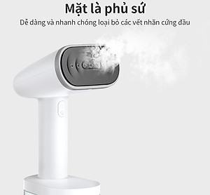 Bàn ủi hơi nước cầm tay Lock&Lock ENI223WHT 1600W - Hàng chính hãng