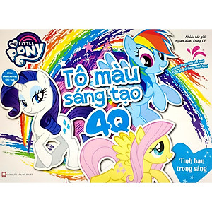 Bộ Sách My Little Pony - Tô Màu Sáng Tạo 4Q (Bộ 4 Cuốn)