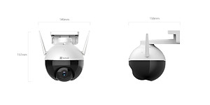 Combo Camera Wi-fi EZVIZ C8C 2MP Ngoài Trời Kèm Thẻ Nhớ  32GB/64GB - Hàng Chính Hãng