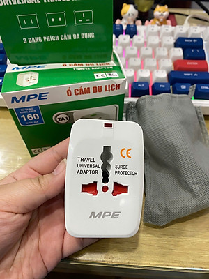 Ổ Cắm Du Lịch Đa năng MPE TA1 - Universal Travel AC