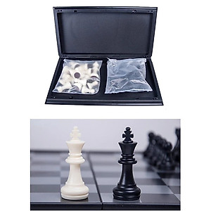 Bộ Cờ Vua Nam Châm Gấp Gọn Cao Cấp - Hàng Chính Hãng