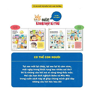 Sách Quiz! Khoa Học Kì Thú: Cơ Thể Con Người