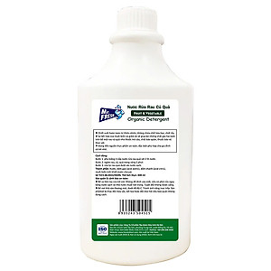 Nước ngâm rửa rau củ quả enzyme sinh học Mr Fresh 800ml