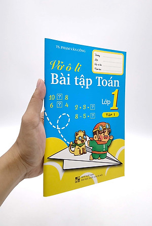 Vở Ô Li Bài Tập Toán Lớp 1 - Tập 1