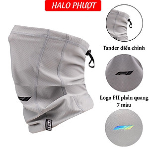 Khăn đa năng trùm mặt SWAT F2, khăn ống (có dây rút) vải thun thoáng khí