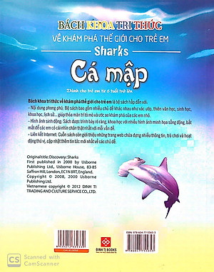 Sách Bách Khoa Tri Thức Về Khám Phá Thế Giới Cho Trẻ Em - Cá Mập (Tái Bản 2018)