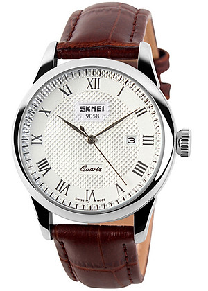 Đồng Hồ Cặp Đôi Dây Da SKMEI 9058 - DHA278