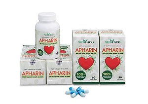Combo 4 Tặng 2 Hộp Thảo Dược Cao Huyết Áp Apharin  - Liệu Trình 3 Tháng