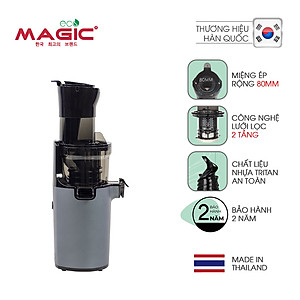 Máy ép tốc độ chậm miệng rộng thế hệ mới Magic Eco AC-139 - Hàng chính hãng