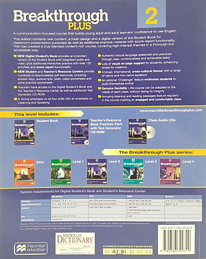 Sách Breakthrough Plus 2 Student’s Book + Digital Student Book Pack