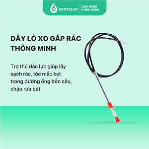 Dụng Cụ Thông Tắc Đường Ống Thép Không Gỉ - Eco Magic Snake 60cm và 160cm