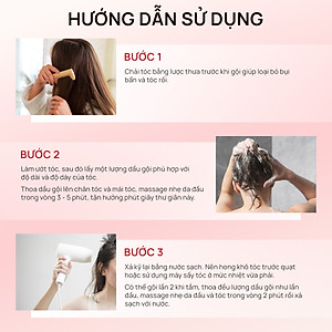 Dầu gội thảo dược Fresh Shampoo giảm rụng tóc, giảm gàu, nuôi dưỡng tóc mềm mượt và chắc khỏe từ gốc 500ml