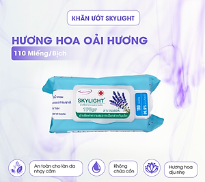 Khăn ướt cao cấp Skylight - 110 miếng