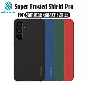 Ốp lưng chống sốc dành cho SamSung Galaxy S23 FE chính hãng Nillkin dạng sần - Hàng chính hãng