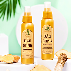Dầu gừng thảo mộc massage tan mỡ bụng sau sinh Wonmom 70g
