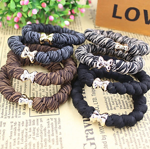 Sét dây buộc tóc tròn to mầu ngẫu nhiên HD29 