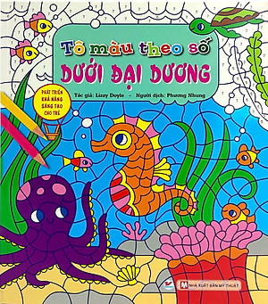 Sách Tô Màu Theo Số Dưới Đại Dương