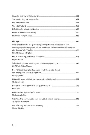 Sách - Hồi Ức Đến Tương Lai - Suy Ngẫm Về Văn Hóa, Giáo Dục Và Con Đường Phát Triển Của Việt Nam