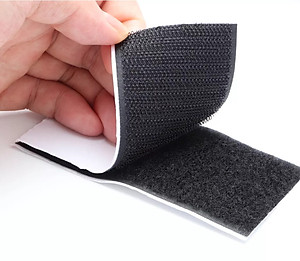 Miếng dán xé, băng dán xé velcro tape có lớp băng keo 2 mặt bản 5cm