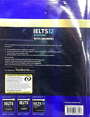 Cambridge IELTS 12 Academic