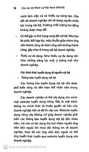 Sách Cẩm Nang Thực Hành Tuyển Dụng