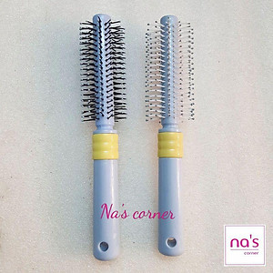 Lược tròn chải tóc uốn xoăn tạo kiểu cho tóc uốn phồng loại cao cấp vintage