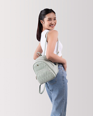 Balo Yuumy ( Thời trang nữ tiện lợi cỡ trung - Balo da Seasand YBA66 )