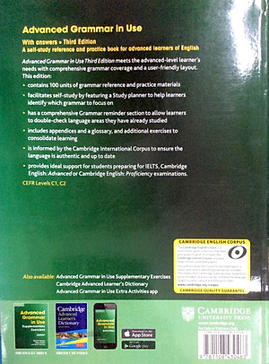 Advanced Grammar in Use Book with Answers  Edition: A Self-Study Reference and Practice Book for Advanced Learners of English