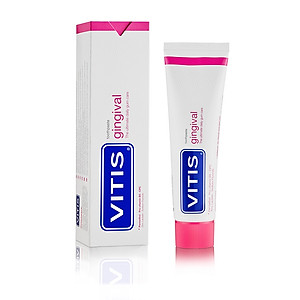 Bộ chăm sóc răng miệng dành cho nướu nhạy cảm Vitis Gingival Mixed Pack (Nước súc miệng 500ml, kem đánh răng 100ml và bàn chảil, dùng được cho phụ nữ mang thai, cho con bú)