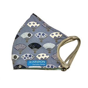 Khẩu trang Karibon Cotton họa tiết