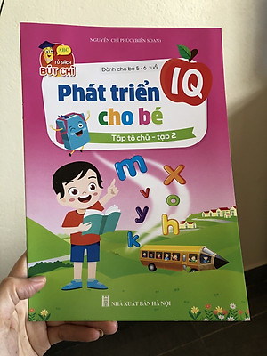 Bộ 8 Cuốn Phát Triển IQ Cho Bé Dành Cho Bé 5-6 Tuổi Bé tập so sánh