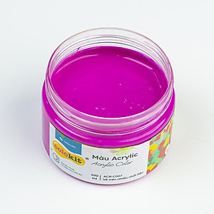 Màu nước acrylic cao cấp không phai màu dạng hũ 100ml Thiên Long Colokit ACR-C007