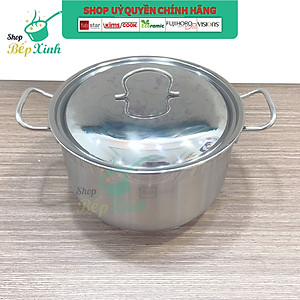 Nồi Luộc Gà Fivestar Nắp Inox + Tặng 5 Muỗng Ăn Inox - Bạc