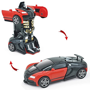 Đồ Chơi Duka Robot Biến Hình - Siêu Xe Bugatti DK81137