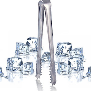 Dụng cụ gắp đá inox dài 25cm