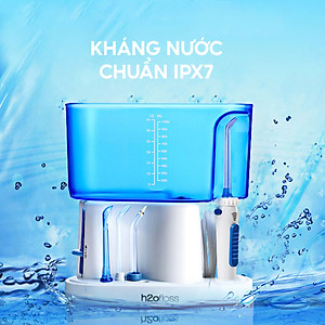 Máy tăm nước gia đình H2ofloss HF9 Whisper, phiên bản cao cấp với động cơ giảm độ ồn