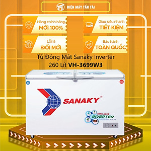 Tủ Đông Sanaky VH-3699W3 (270L) - Hàng Chính Hãng